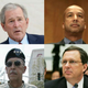 Top row: George W. Bush; Ray Nagin. Bottom row: Russel Honoré; Michael Brown.
Top row: Kevork Djansezian/Getty Images; Chip Somodevilla/Getty Images. Bottom row: James Nielsen/AFP/Getty Images; Win McNamee/Getty Images.